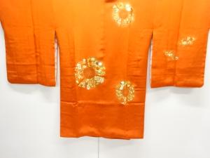 草花模様刺繍絵羽道行コート